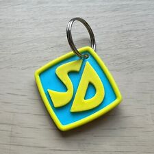 Scooby Doo Style Keyring / Dog Tag Standard Size For Cosplay Costume