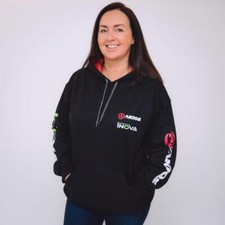 Akios Inova Black Hoodie / Sea