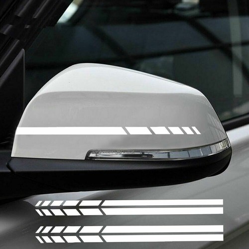 White vehicle side rearview - 4x,