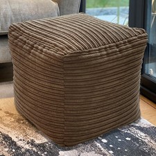 Jumbo Cord Beanbag Cube Large