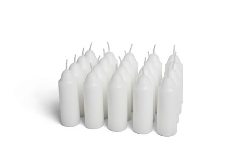 Official hour white candles - official, 12-hour