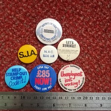 Vintage 1970s Novelty Tin Pin