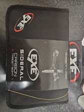 EXE CARBON Recurve Archery Right Handed Sight 9 INCH Bow Sight New Never Used.