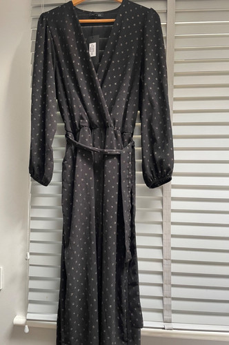 Vanessa zani black jumpsuit - black,