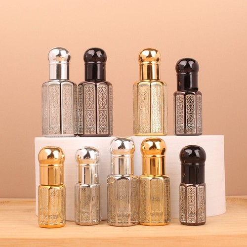 Essential oil bottles - oil, perfume