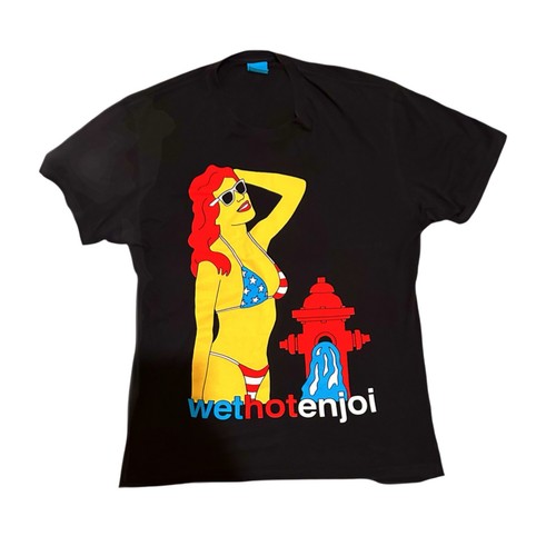 Enjoi wet hot black shirt - wet,