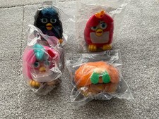 Vintage Furby Shelby Mcdonalds Happy Meal Toys x 4 new