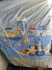 Next Digger Single Duvet Cover And Pillow Case
