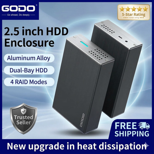 Inch dual bay raid - 2.5-inch,