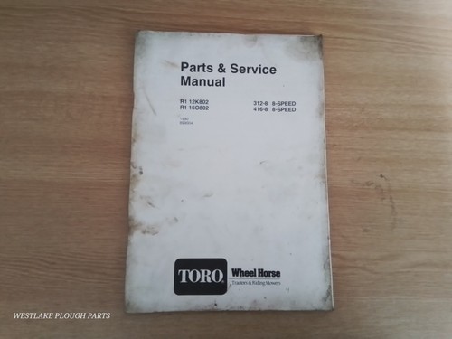 Wheel horse instructions - instructions, toro