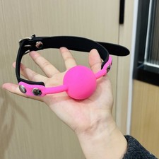 Silicone mouth ball gag - mouth,