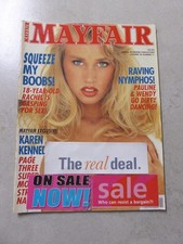 MAYFAIR Vol 28 No 11 (1993) Magazine Paul Raymond, Adele Stephens
