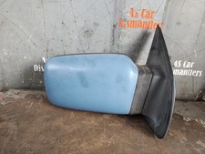 Ford Sierra Mk1 Driver Electric Door Mirror Blue 053-759 - X/7 #FD1