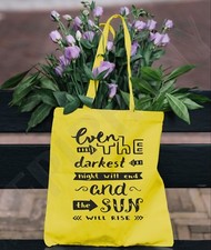 Tote Bag Shopping Birthday Gift Christmas Present It Will All Be OK Stay Happy