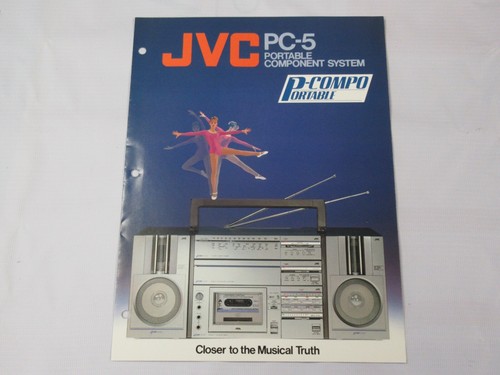 Jvc vintage portable boombox - jvc,