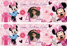 Personalised Minnie Birthday