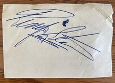 Beatles Ringo Starr Autograph