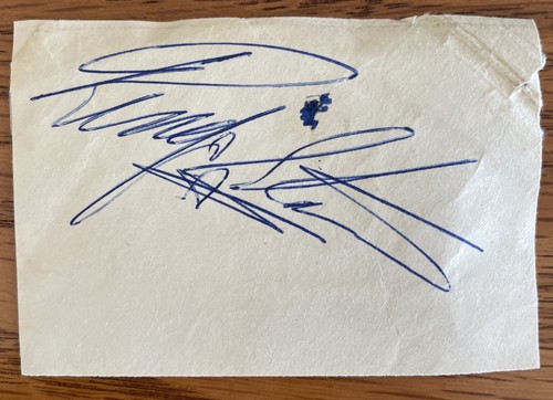 Beatles ringo starr autograph - starr,
