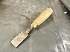 VINTAGE CHARLES TAYLOR CHISEL BOX WOOD HANDLE BEVEL EDGE
