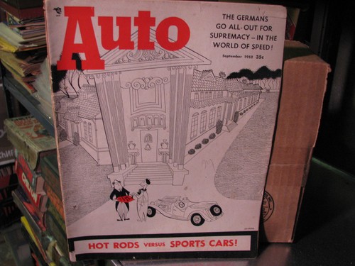 Auto magazine september - magazine, 1952