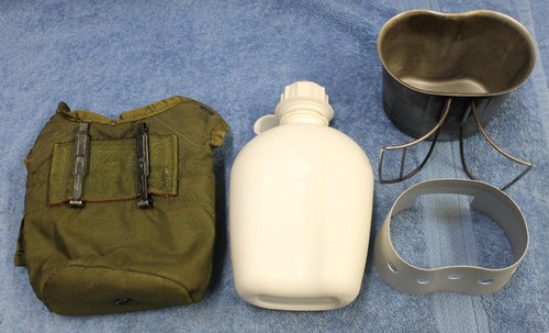 Vintage military canteen - vintage,