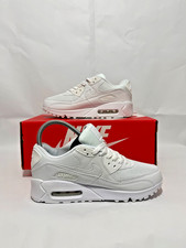 Nike Air Max 90 Low Triple White UK6 | 24HR SHIP | SAME DAY