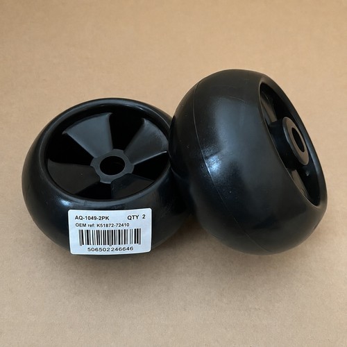 Anti scalp mower deck wheel - anti-scalp,