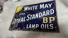 Double Sided Enamel Sign