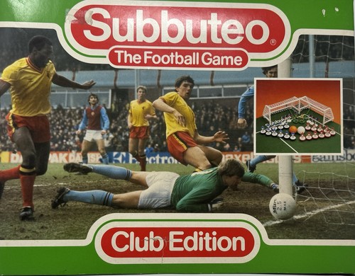 Subbuteo the football - the, game