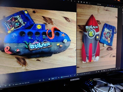Lidl stikeez submarine and - submarine,