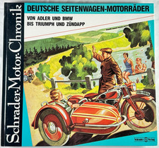 Schrader Motor Chronicle No. 38 German Sidecar Motorcycles Adler BMW Zündapp