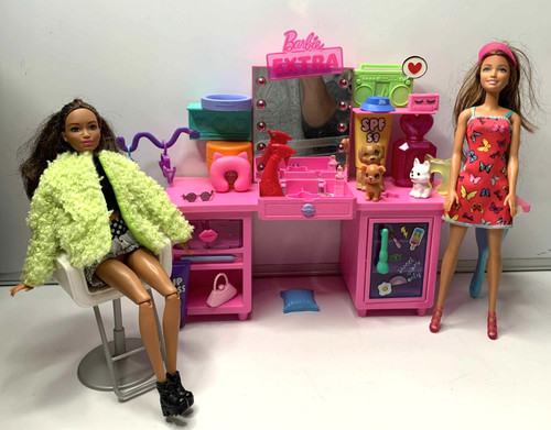 Mattel barbie extra dolls - extra, x