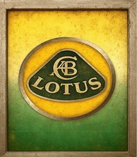 LOTUS Metal Sign 10 X 8"