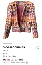 caroline charles jacket