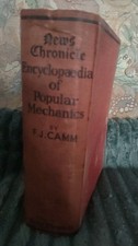 ANTIQUE Encyclopaedia of Popular Mechanics F.J. CAMM HB Undated Illustrated VGC