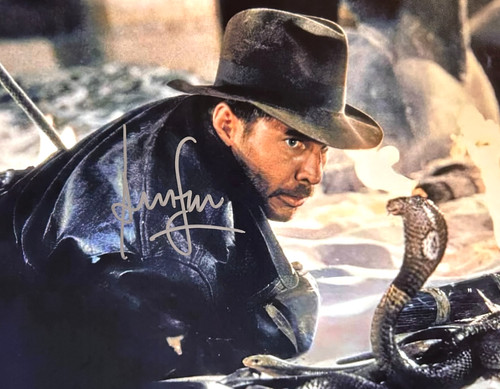 Harrison ford signed autograph - harrison,