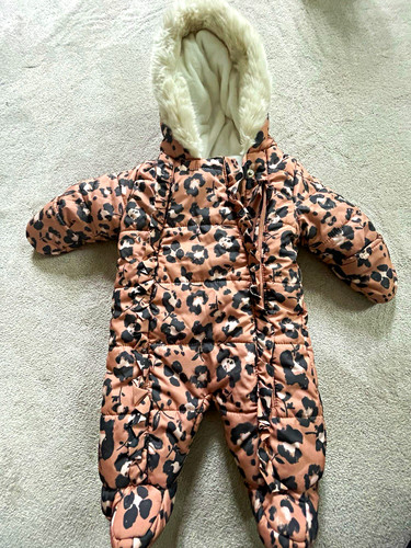 George hooded animal print - george,