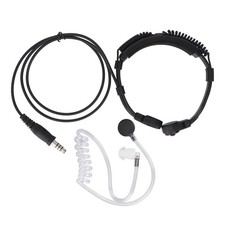 Throat Mic Headset Retractable