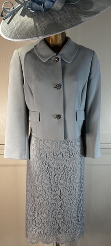 Hobbs pale blue dress - hobbs,