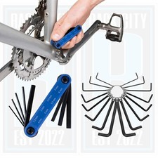 8pc Folding Hex Key Set 1.5 to 6mm Allen Alan Garage Builders Tool Tools Metric