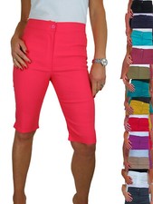 Womens High Rise Knee Length