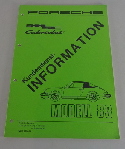 1983 porsche 911 - porsche, 3.0l