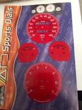 Corsa B Red Replacement Speedo