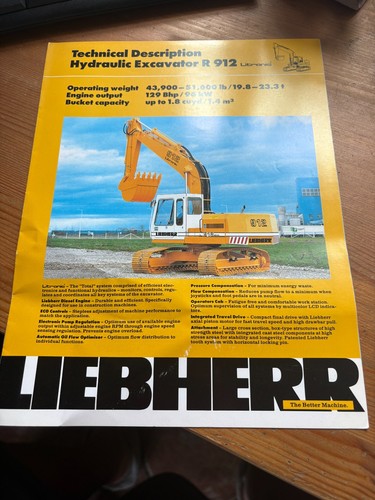 Liebherr hyrdraulic excavator - hyrdraulic,