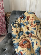 RRP: £216PER METRE! LUXURY BESPOKE DESIGNER ZOFFANY BLACKOUT INTERLINED CURTAINS