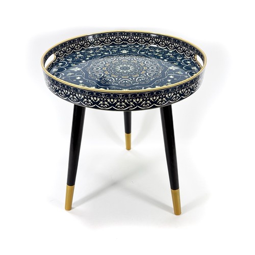 Round boho side - round, 15