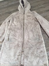 Rino & Pelle long fur reversible coat Jacket size 34 UK 6-8