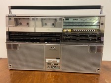 Sharp GF-555 Double Cassette 4 Band Stereo Radio Cassette Recorder SPARES REPAIR