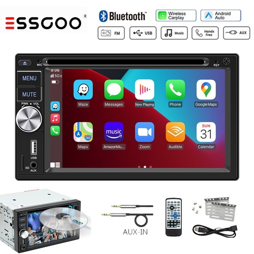 Double din car - stereo, cd