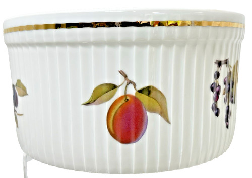 Ribbed souffle dish royal - ribbed,